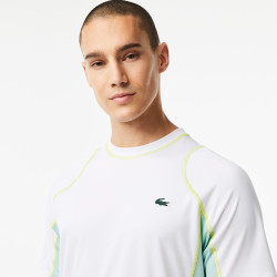 T-shirt TH5198 Lacoste indémaillable blanc