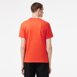 T-shirt homme Lacoste orange