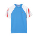 T-shirt TH5196 Lacoste Tennis bleu et blanc