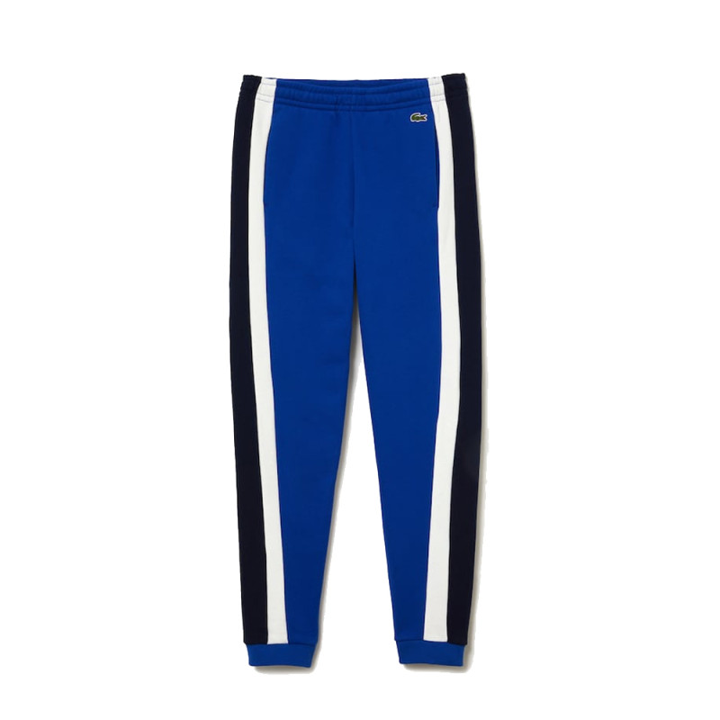 Pantalon de jogging en coton coupe confort pour homme Bleu marine