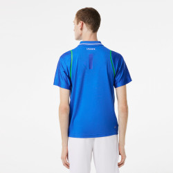 Polo Lacoste Tennis bleu