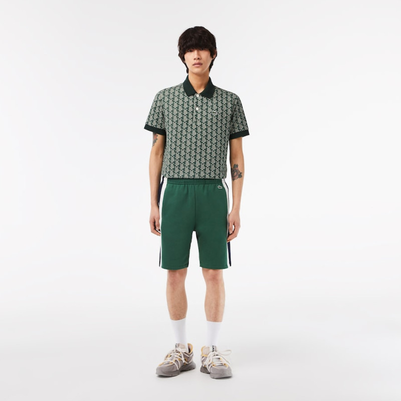 LACOSTE A EMPIECEMENTS COLOR BLOCK VERT
