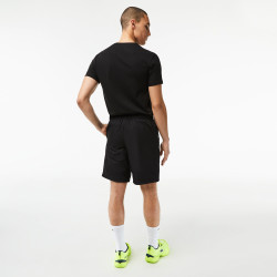 Short color-block homme Lacoste Tennis à carreaux noir
