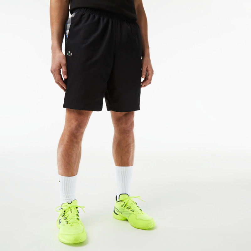 Short homme Lacoste noir