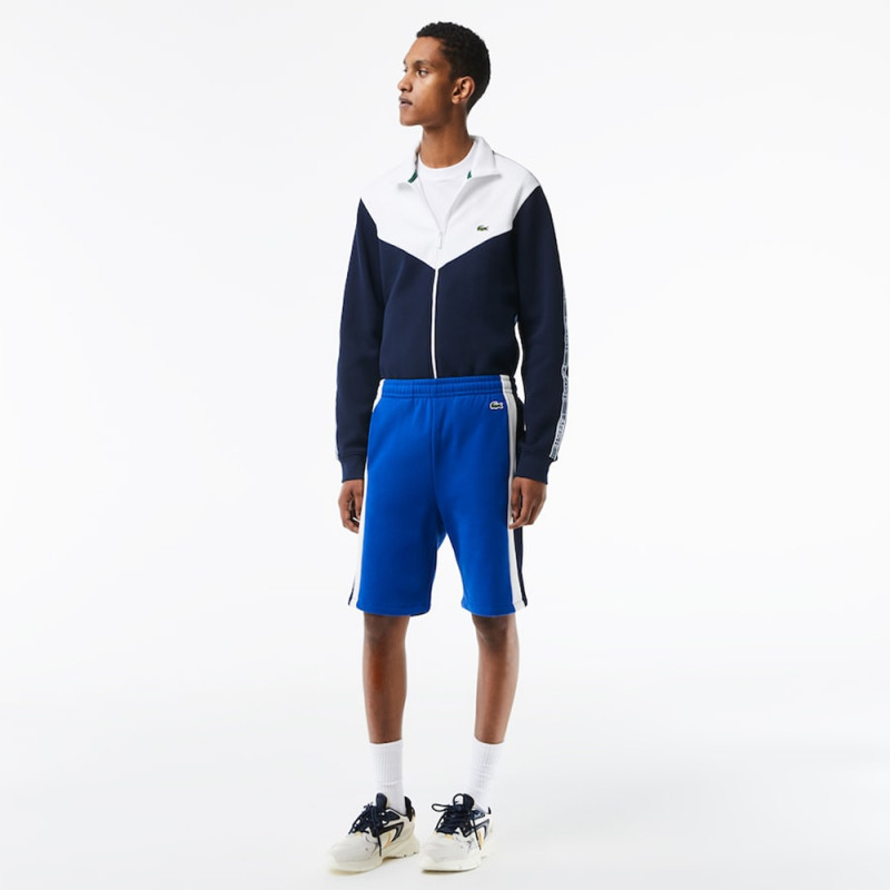 SHORT LACOSTE A EMPIECEMENTS COLOR BLOCK