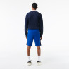 SHORT LACOSTE COLOR BLOCK BLEU