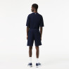 SHORT LACOSTE COTON BLEU MARINE