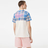 T-shirt homme Lacoste Tennis imprimé carreaux