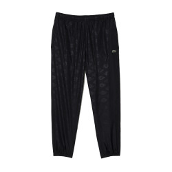 Pantalon de survêtement XH5451 Lacoste imprimé monogramme noir