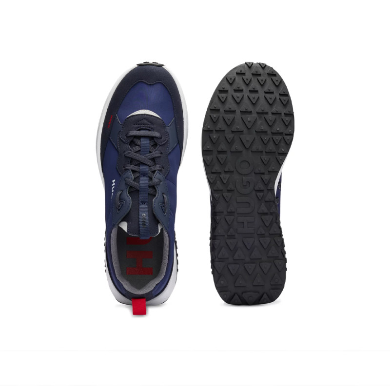 BASKETS BLEUES MARINES HUGO