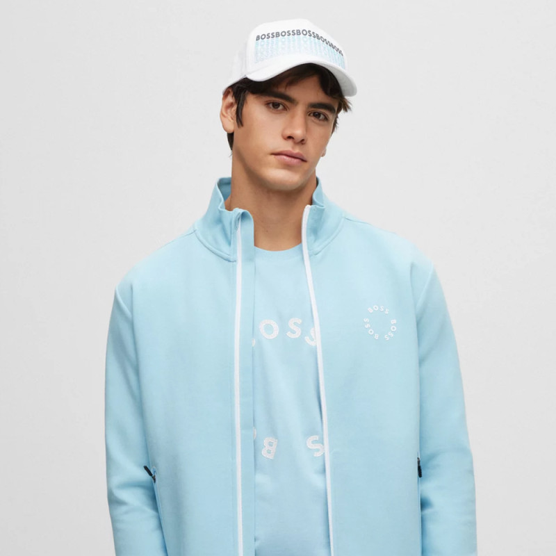 CASQUETTE BOSS HIGH TECH PREP BLANC