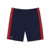 SHORT LACOSTE TENNIS EN POLYESTER RECYCLÉ BLEU MARINE