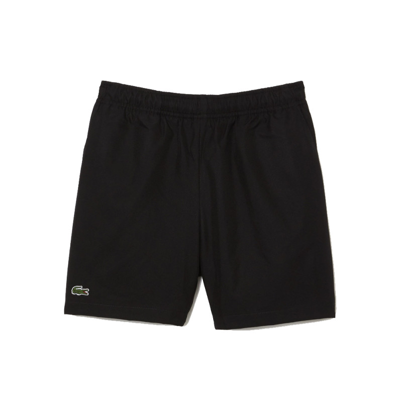 Short enfant GJ9820 031 Lacoste SPORT en taffetas diamanté noir