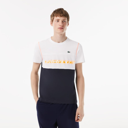 T-SHIRT HOMME LACOSTE TENNIS X DANIIL EN JERSEY