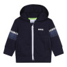CARDIGAN À CAPUCHE BOSS BÉBÉ BLEU MARINE