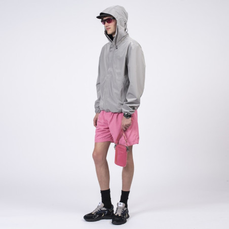 SHORT LACOSTE HOMME ROSE EN