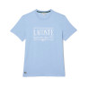 T-SHIRT HOMME LACOSTE REGULAR FIT BLEU CIEL