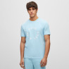 T-SHIRT BLEU TEE 4 BOSS