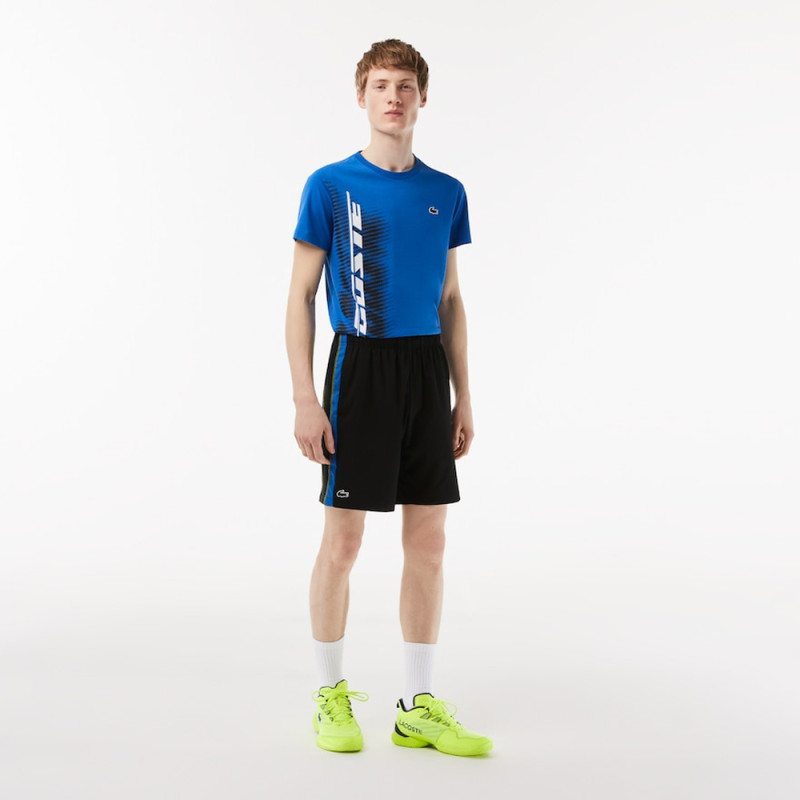 SHORT TENNIS EN POLYESTER RECYCLÉ NOIR