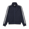 Sweatshirt zippé homme LACOSTE regular fit en piqué bleu marine