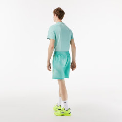 SHORT EN TAFFETAS VERT CLAIR