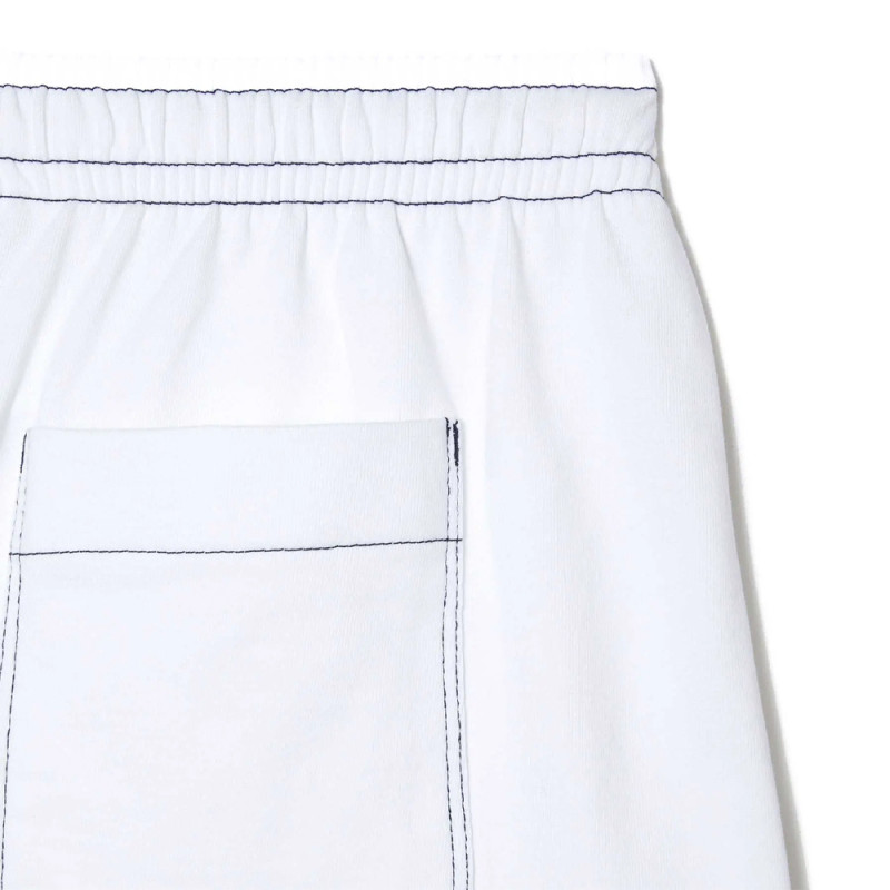 SHORT HOMME LACOSTE BLANC