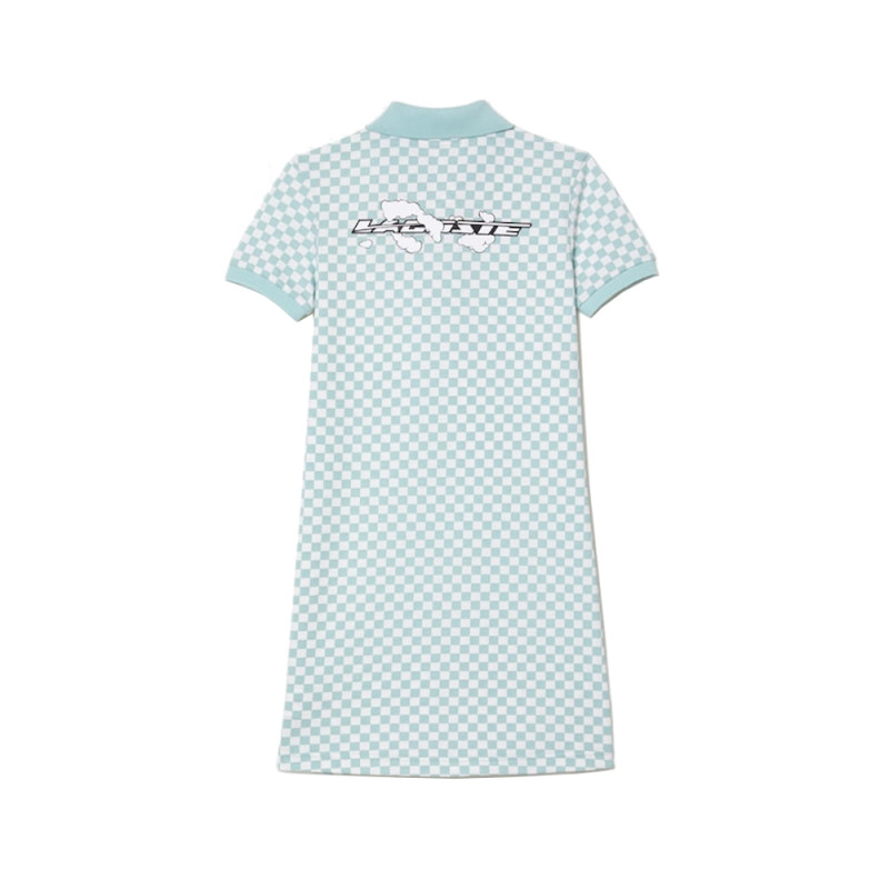 ROBE POLO VERTE ENFANT