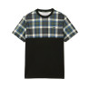 T-SHIRT HOMME LACOSTE TENNIS REGULAR FIT IMPRIMÉ CARREAUX NOIR