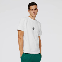 T-SHIRT NEW BALANCE HOOPS FUNDAMENTALS BLANC