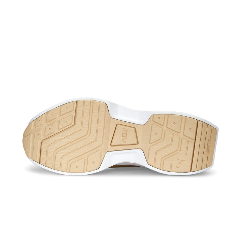 BASKETS FEMME PUMA BLANCHES ET ROSES