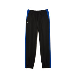 Pantalon de survêtement homme Lacoste Tennis color-block noir