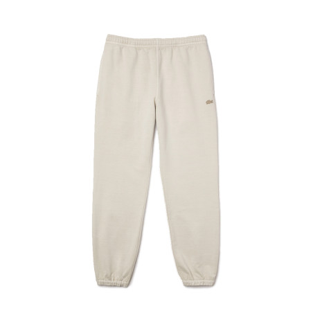 PANTALON DE SURVÊTEMENT LACOSTE EN COTON BIOLOGIQUE BEIGE