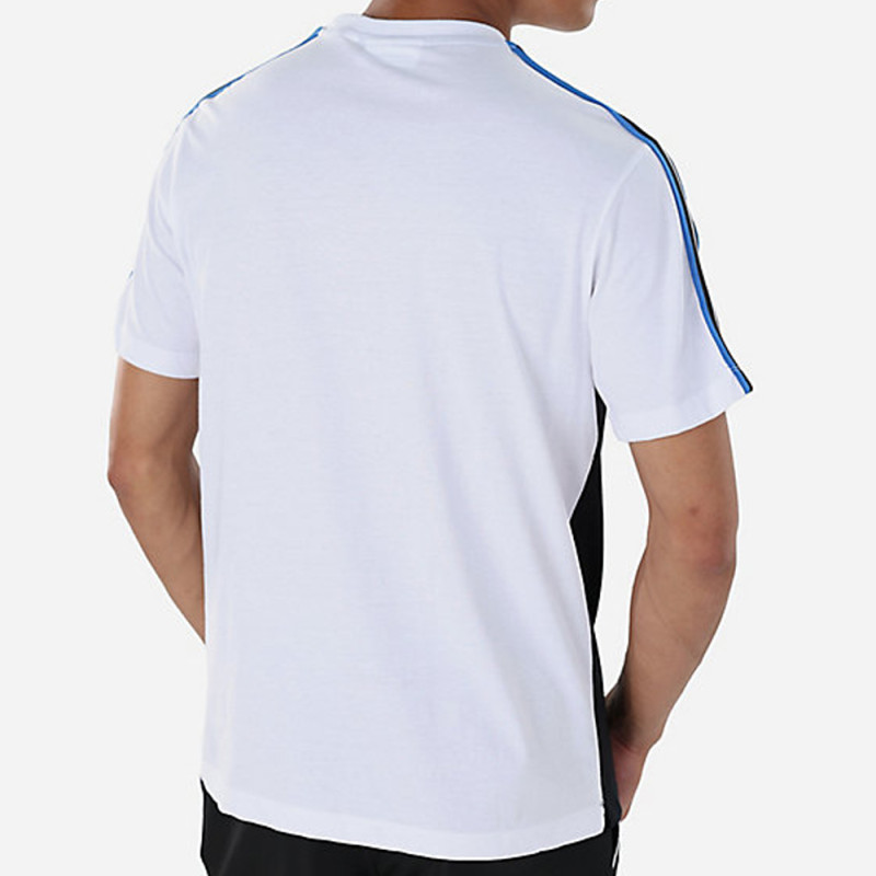 T-SHIRT TACCHINI LISTA CO BLANC NOIR