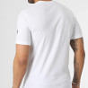 T-SHIRT TACCHINI TOBIN BLANC BLEU
