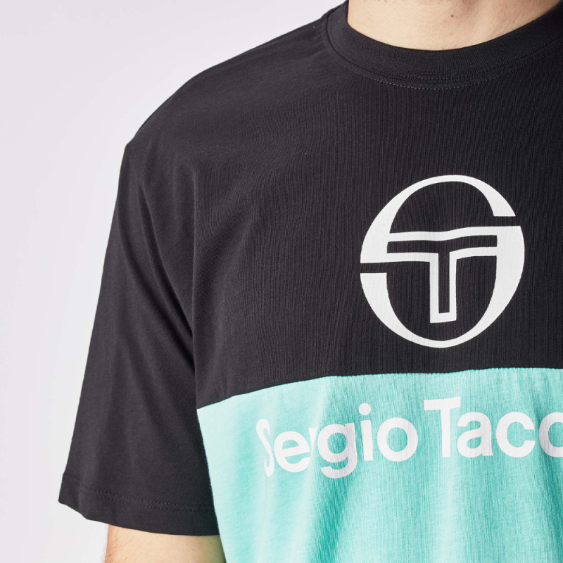 T-SHIRT FRAVE NOIR ET VERT