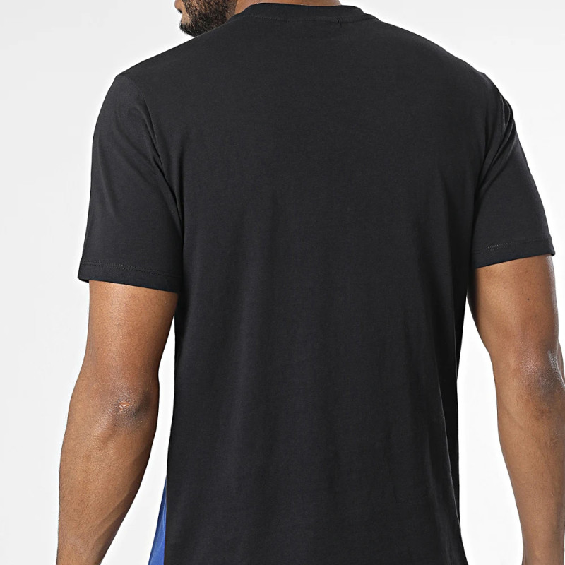 T-SHIRT TACCHINI FRAVE NOIR ET BLEU