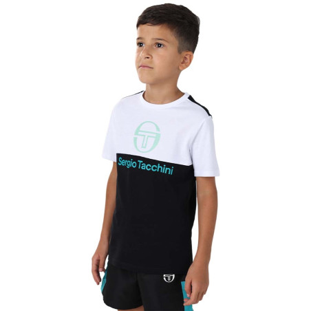 T-SHIRT BLANC ET BLEU