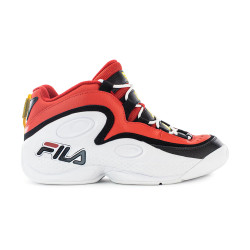 BASKETS FILA GRANT HILL 3 MID BLANCHES ET ROUGES