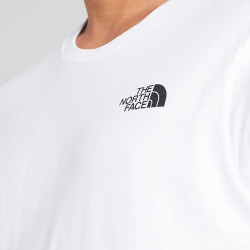 T-SHIRT THE NORTH FACE BLANC