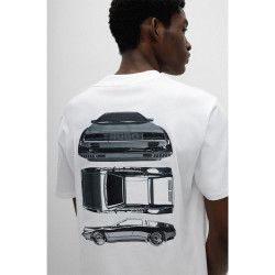 T-SHIRT HUGO DELECTRIC BLANC