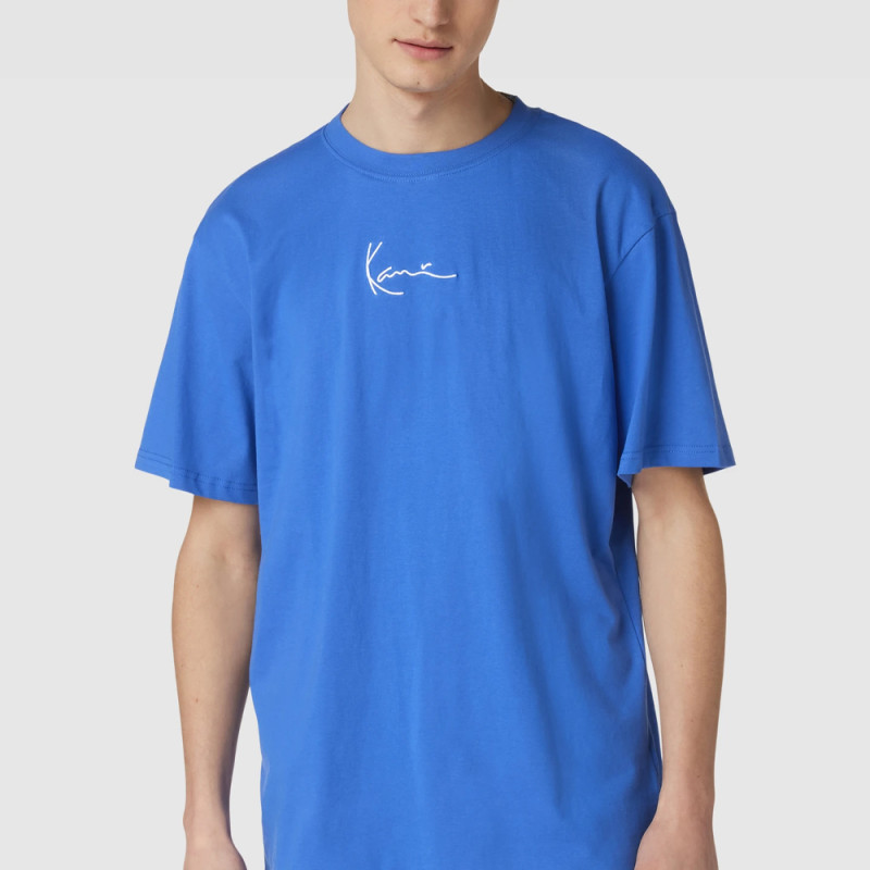 T-SHIRT KARL SMALL SIGNATURE BLEU