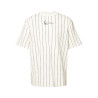 T-SHIRT KARL KANI SMALL SIGNATURE PINSTRIPE TEE BEIGE