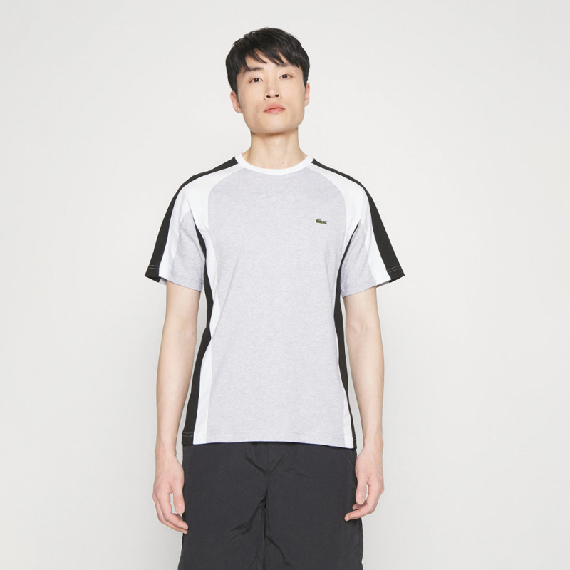 T-SHIRT TH5607 SJ1 TRICOLORE  LACOSTE