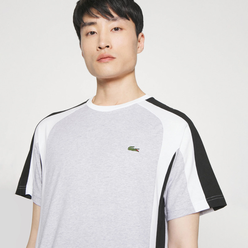 T-SHIRT TH5607 COLOR-BLOCK LACOSTE