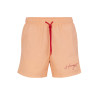 SHORT DE BAIN PAOL HUGO ORANGE EN TISSU RECYCLÉ AVEC LOGO MANUSCRIT