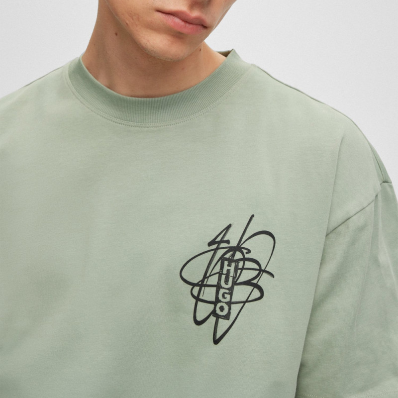 T-SHIRT DENEVADA HUGO EN COTON