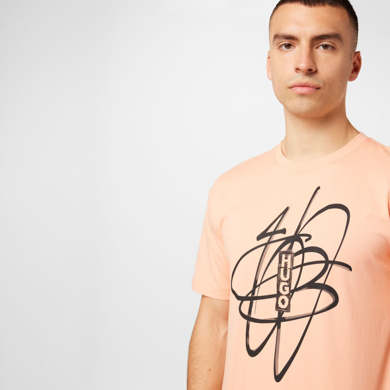 T-SHIRT 50494012 630 DAPUSENI HUGO