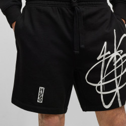 SHORT 50493711 001 HUGO AVEC GRAFFITI