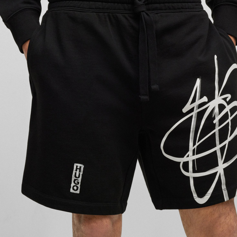 SHORT 50493711 001 HUGO AVEC GRAFFITI