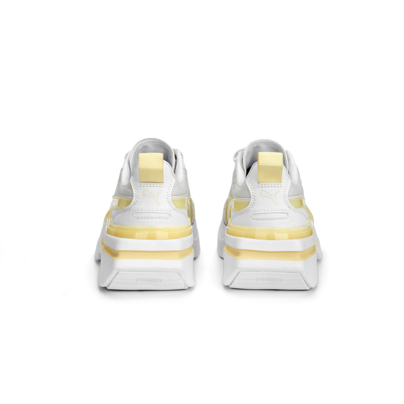 PUMA KOSMO RIDER TECH BLANCHES ET JAUNES